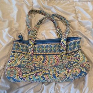 Vera Bradley Multicolor Paisley Shoulder Bag with Wallet